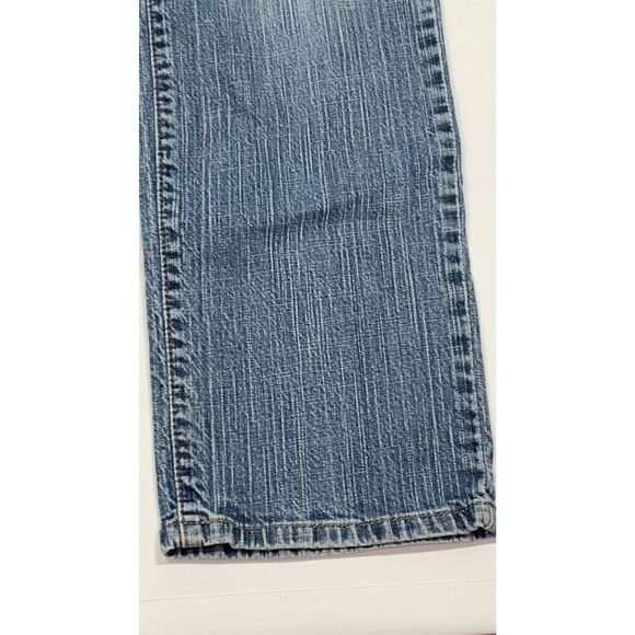 Levi's Women's Denim Five-Pocket Straight Leg Jeans Blue Size 14 Long - Picture 5 of 8